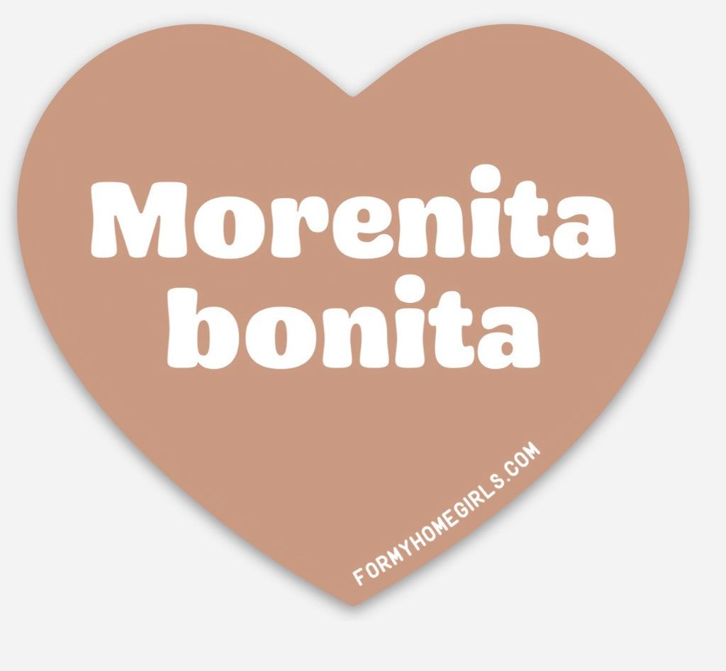 Morenita Heart Sticker