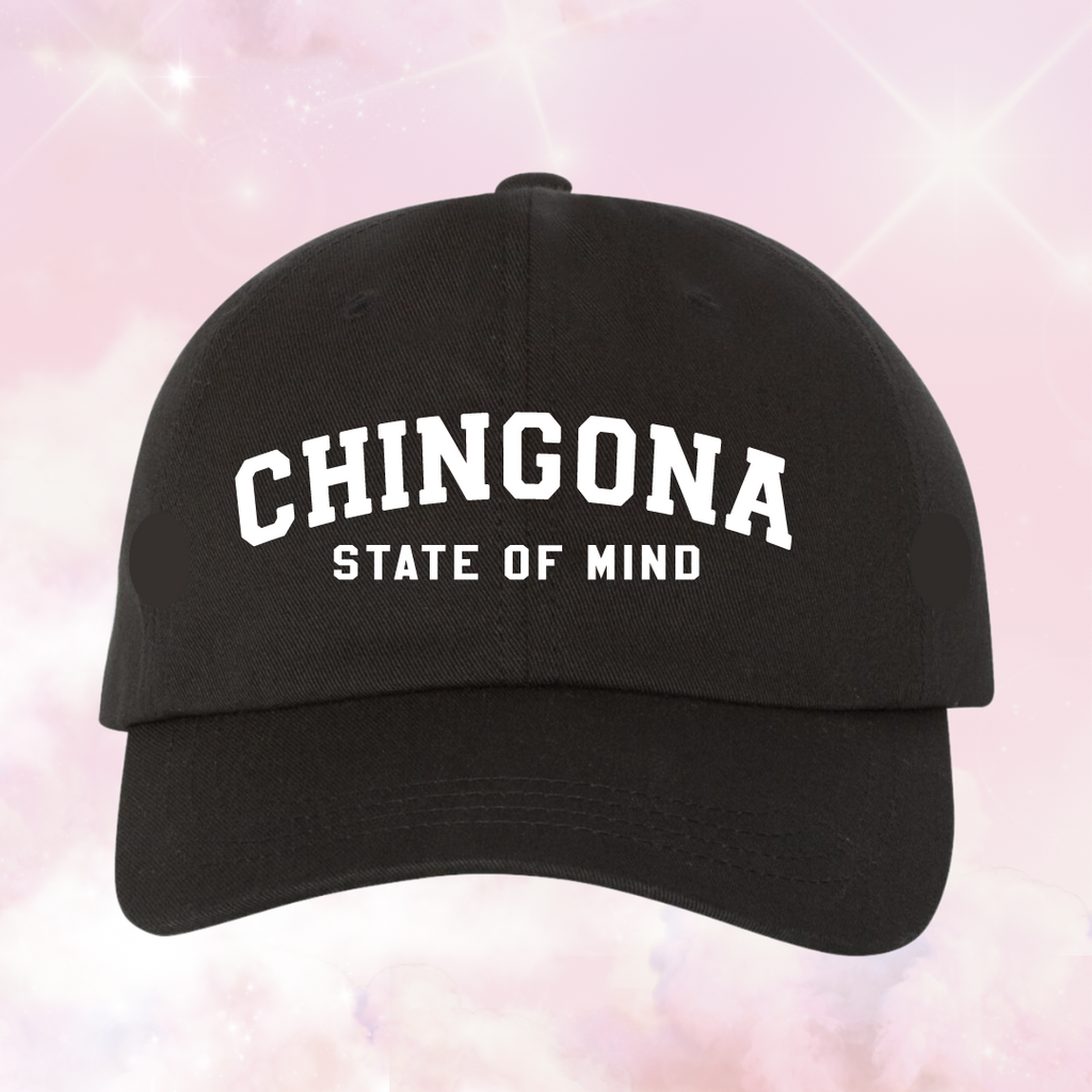 Chingona State of Mind Hat - Black