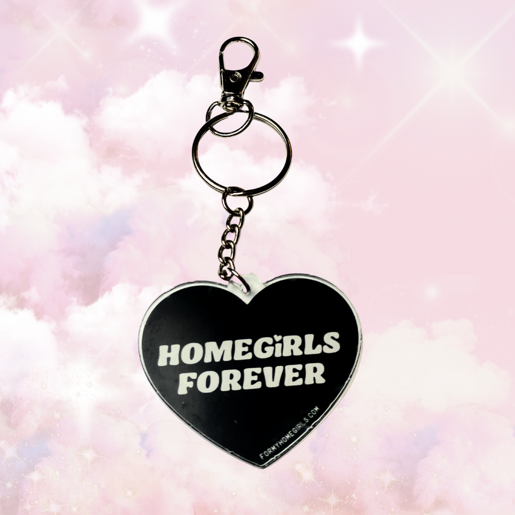 Homegirls Forever Keychain - black
