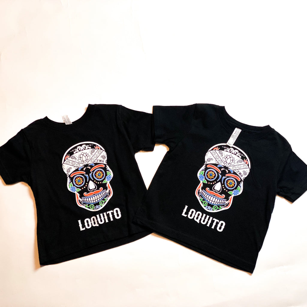 Kids Loquito tee (front only design)
